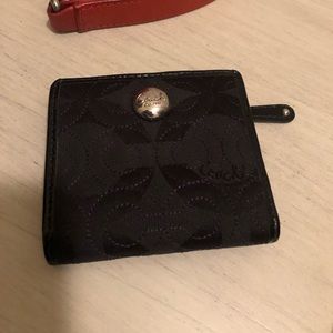 EUC Coach monogram billfold wallet